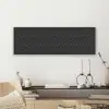 Grijs - Vogels - Patroon canvas 2cm klein 828 -sfeer6