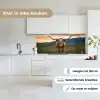Longhorn - Landschap - Zonsondergang keuken achterwand 2 middel -sfeer4_NL