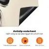 Strepen - Zwart - Abstract Inductie beschermer vinyl 3mm klein -zzzzzzz-td-onderkant