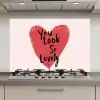 Hart - Rood - Valentijn keuken achterwand spatscherm klein -3d_website