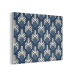 Modern - Patroon - Blauw PET vilt klein 837 -3d