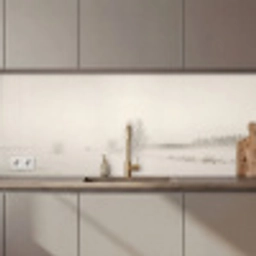 Boom - Mist - Sneeuw - Winter - Minimalistisch keuken achterwand 2 middel zz_3dshopping