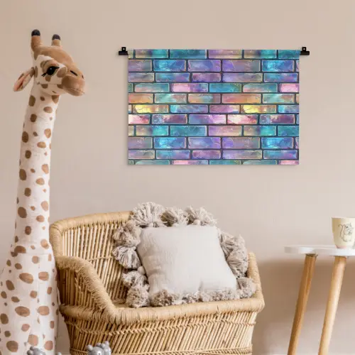 Gloed - Kleuren - Muur - Glans Wandkleed katoen klein 269 -wsfeer5_kind