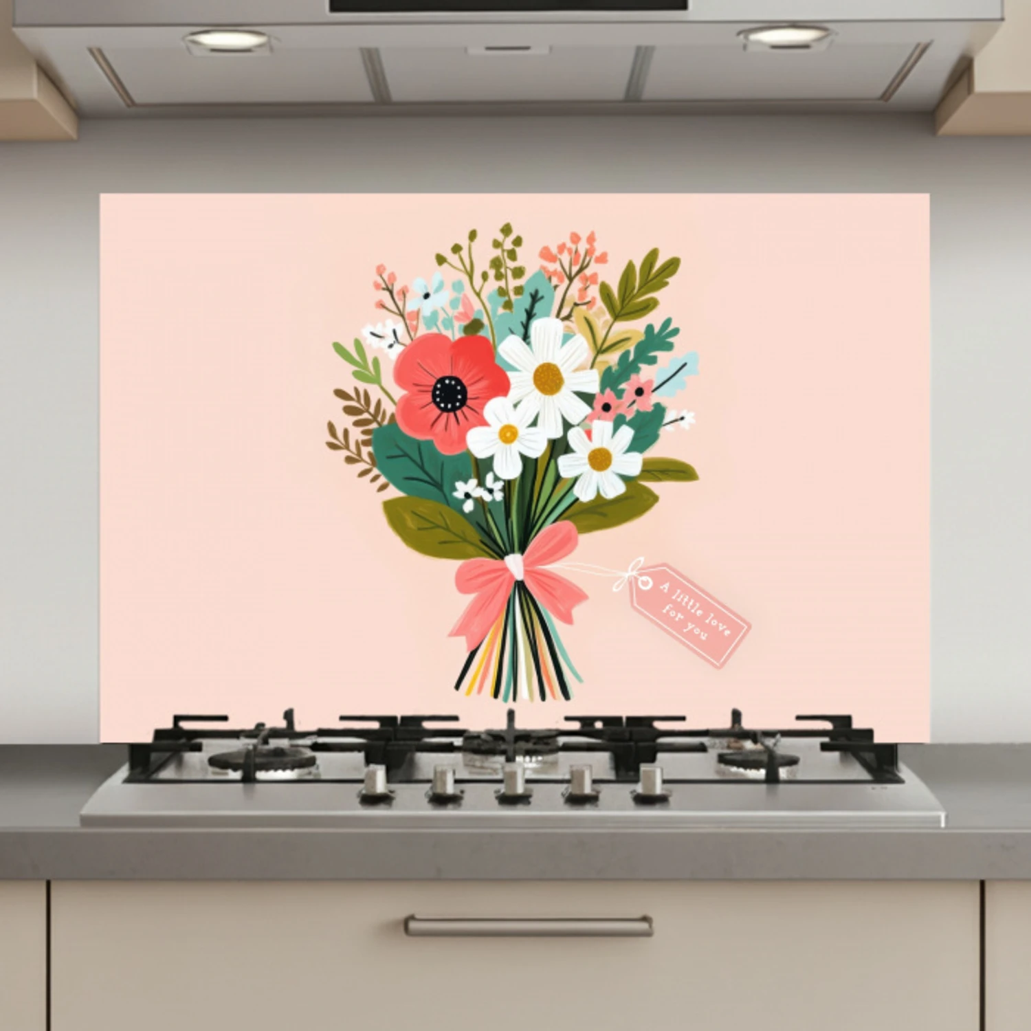 Boeket - Strikje - Kaartje - Quote keuken achterwand spatscherm klein -3d_website