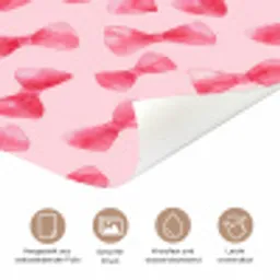 Strikken - Aquarel - Roze deurposter klein 289 -tcloseup_DE