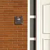 Boomschors - Modern Naambord Vierkant klein -sfeer3-XS