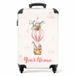 Vliegend circus NBS - Handbagage koffer - Kinderen Unisex middel -productfoto_recht