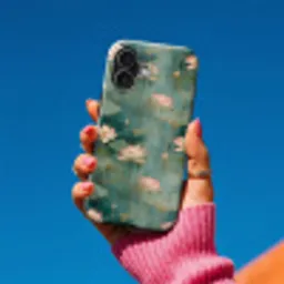 Botanisch - Bloemen - Roze Toughcase MagSafe Apple iPhone 17 klein 1017 -Sfeer1V