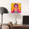 Bloemen - Vrouw - Kimono - Roze plexiglas 5mm klein -sfeer6