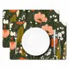 Bloemen - Illustratie - Groen Placemat vinyl groot -zzsfeer2_Kitchenyeah-website