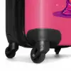 Roze ranger Koffer - NBS - Handbagage middel -wiel
