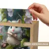 Muis - Bos - Bloemen - Illustratie - Bosdieren Light Box met kabel (Kinderlampje) klein -USP_websiteprintNL