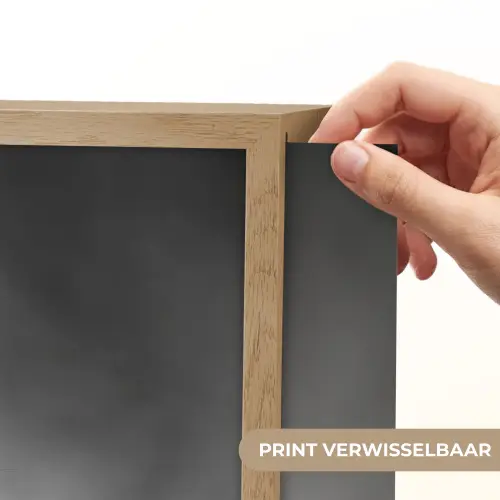 Bengaal - Kat - Tafelkleed - Zwart - Wit - Dier Light Box met batterij (Wandlamp) middel -USP_websiteprintNL