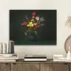 Bloemen - Vaas - Zwart PET vilt klein -sfeer1