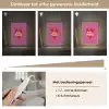 Girl power - Hart - Roze - Rood Light Box met kabel (Tafellamp) klein -USP_dimbaarNL