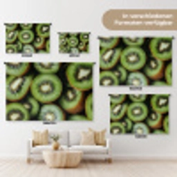 Kiwi - Fruit - Groen Wandkleed katoen klein -tsfeer8_DE