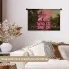 Klassiek - Humor - Roze Wandkleed katoen klein -sfeer1