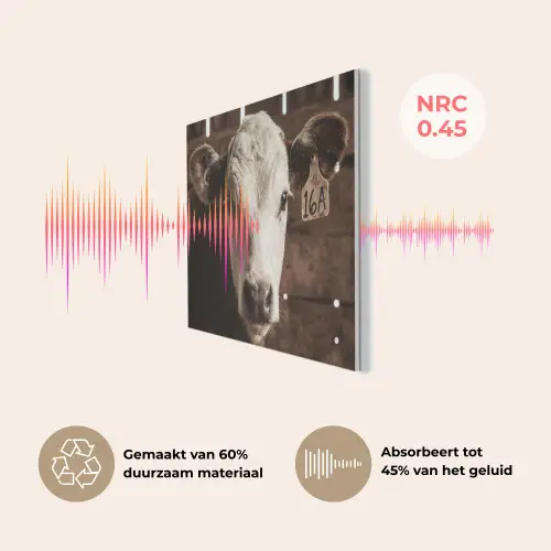 Kalf - Oormerk - Houten stal PET vilt klein -USP_NL