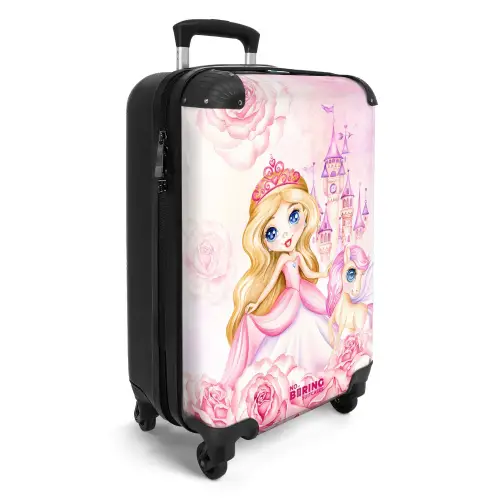 Prinses van het rozenrijk NBS - Handbagage koffer - Kinderen Unisex middel -productfoto_3d