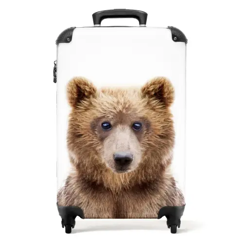 Bennie Beer Koffer - NBS - Handbagage middel -productfoto_recht
