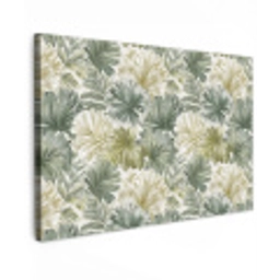 Bladeren - Botanisch - Groen Tuinposter op houten frame 2 cm dik klein 845 -3d