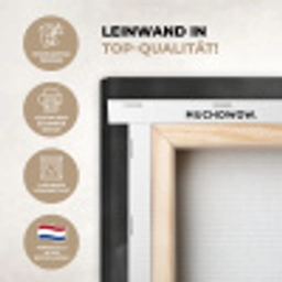 Wasbeer - Cute - Pasta - Tafelkleed - Zwart - Wit KitchenYeah - Keuken - Canvas klein -ycloseup
