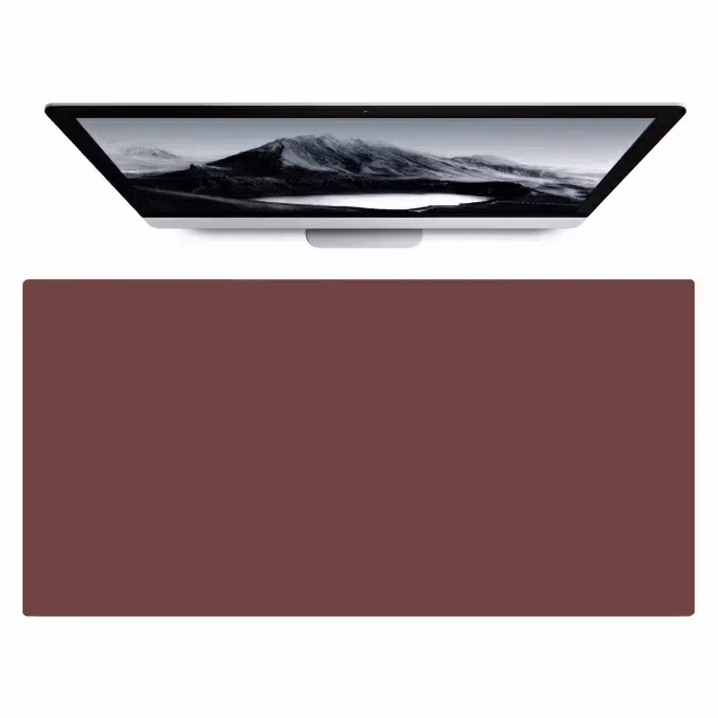 Velvet - Merlot - Rood Muismat XXL klein 681 -zzz3d