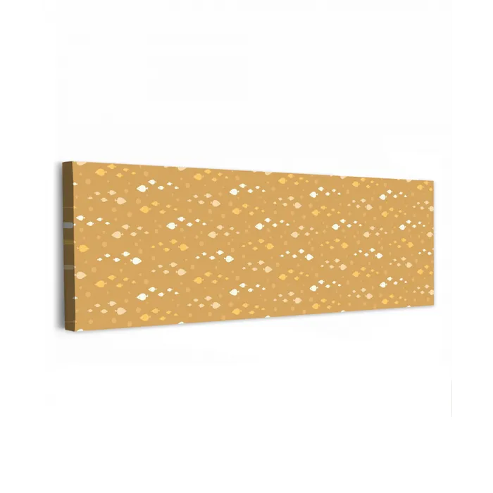 Zee - Dieren - Geel - Vissen canvas 2cm klein 828 -z3d