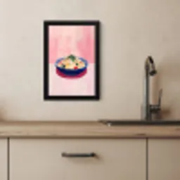 Rijst - Illustratie - Kom - Groente KitchenYeah - Keuken - Fotolijst klein -sfeer2