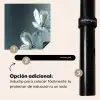 Kristal - Bloemen - Grijs Inductie beschermer vinyl 3mm middel -zzzzzzz-induclip_ES