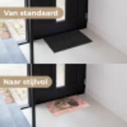 Eigen - Foto - Rond - Balk - Onder Deurmat klein -voor-na_NL