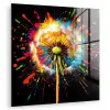 Paardenbloem - Graffiti - Kleurrijk - Bloemen - Natuur plexiglas 5mm klein -zzzproduct_nieuw