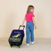 Tjibbe T-Rex Kinderkoffer - Zwart klein -sfeer1