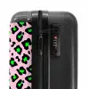 Neon pantermotief NBS - Handbagage koffer - Volwassenen Unisex middel -slot