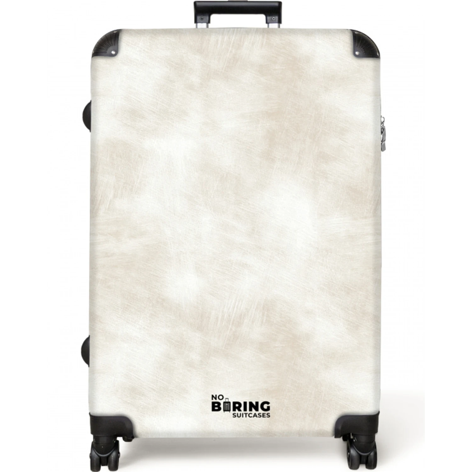 Subtiel - Structuur - Beige NBS - Large koffer - Volwassenen Unisex groot -zzzzzzzzkaufland2
