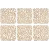 Minimalistisch - Patroon - Terracotta onderzetter kurk middel 366 -zkaufland3dotto