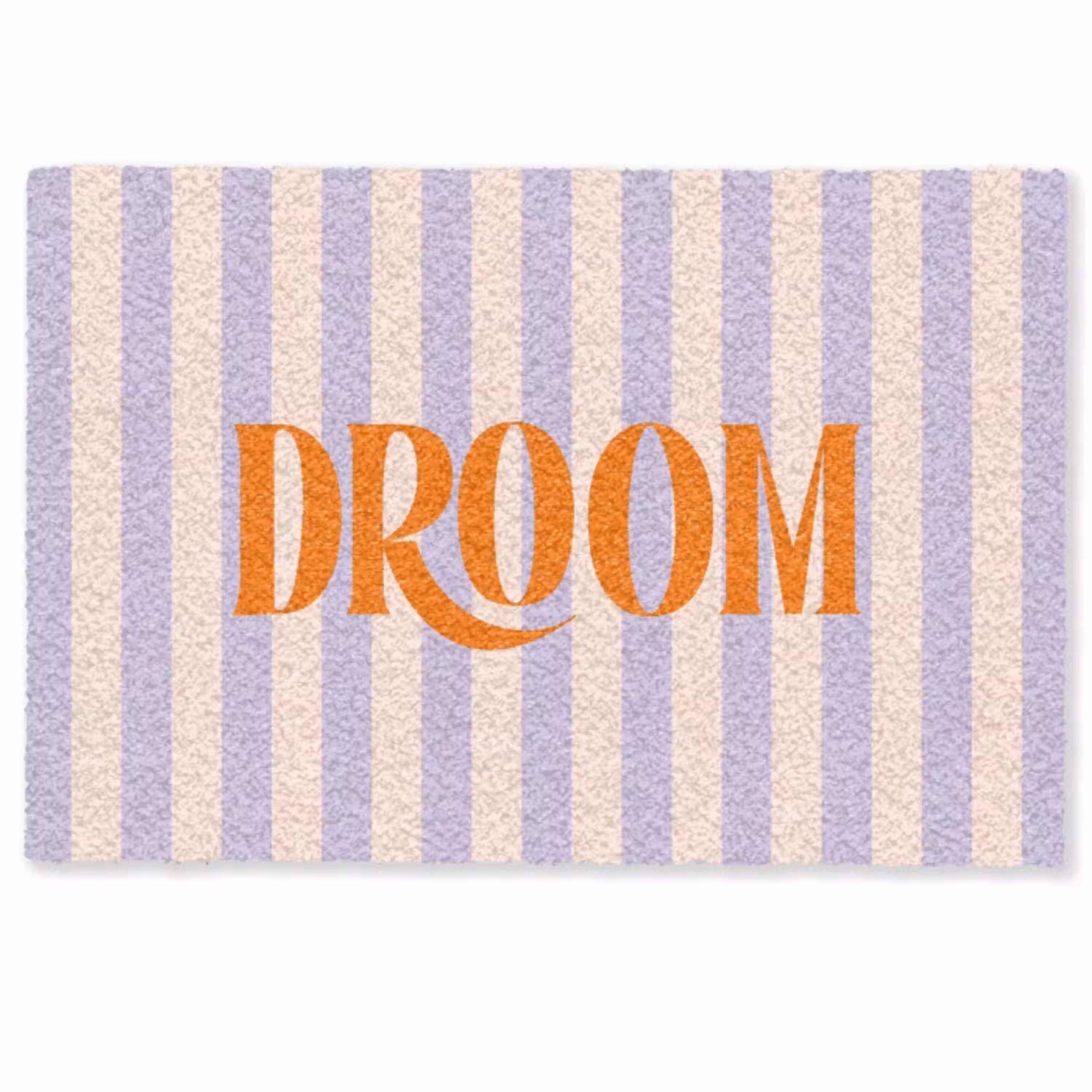 Lila - Oranje - Strepen - Droom Deurmat klein -zkaufland3d