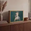 Klassiek - Sierlijk - Roze Light Box met batterij (Wandlamp) middel -sfeer2