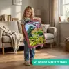 Dino's bij een vulkaan Kinderkoffer - Roze klein -sfeer2_NL