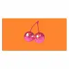 Discoballen - Kers - Spiegels - Roze Muismat XXL klein -3d_leeg