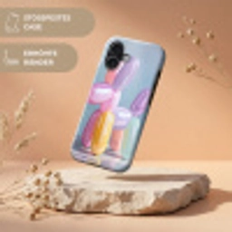 Dier - Ballon - Pasteltinten - Glanzend Toughcase MagSafe Apple iPhone 17 klein -USP_RandenV_DE