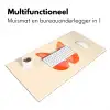 Vlinder - Minimalistisch - Roze Muismat XXL klein -sfeer4