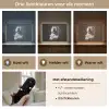Buldog - Hond - Glas Light Box met batterij (Wandlamp) middel -USP_lichtkleurNL