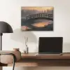 Brug - Mist - Bomen - Water PET vilt klein -sfeer5