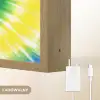 Spiraal - Groen - Draaiend Light Box met batterij (Wandlamp kind) middel -USP_websiteoplaadbaarNL