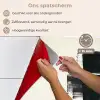 Rechthoeken - Penseelstreken - Abstract - Zwart keuken achterwand spatscherm klein -spatscherm_NL