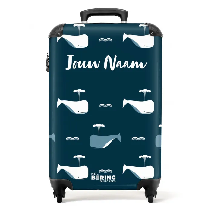 Walvisweelde NBS - Handbagage koffer - Kinderen Unisex middel -productfoto_recht