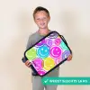 Kleurrijke glimlachexplosie Kinderkoffer - Zwart klein -sfeer4_NL