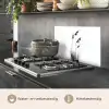 Minimalistisch - Stelen - Wit keuken achterwand spatscherm klein -usp_NL
