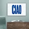 Ciao - Blauw - Stippen canvas 2cm klein -sfeer4